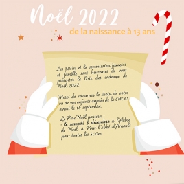 PARTICIPATION A L'ARBRE DE NOEL LE 03 DECEMBRE 2022